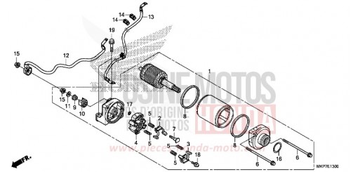 DEMARREUR CB500XAM de 2021